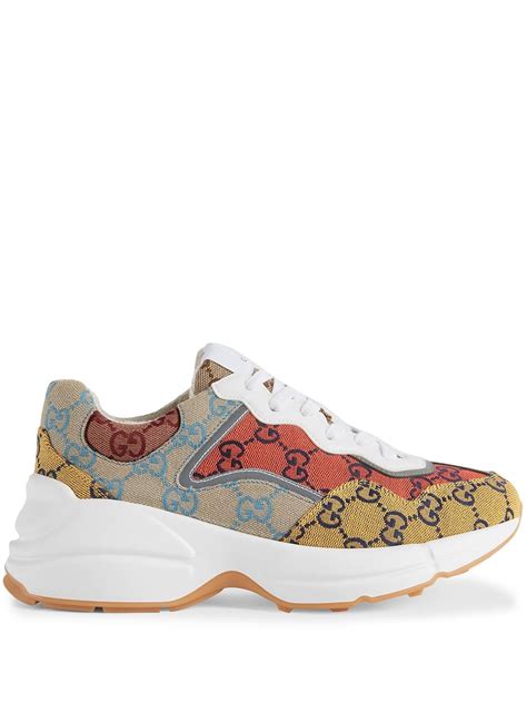 gucci sneakers with apple|farfetch Gucci sneakers sale.